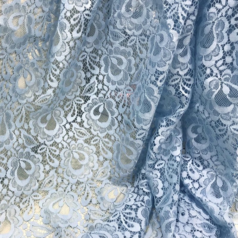 Dress Cutwork Nylon Lace Fabric for Women's Wear Wholesale Supplier 9